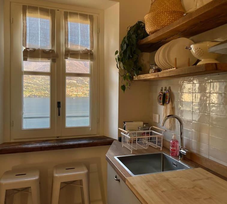 Il Noce Lake View Apartment Lezzeno Zewnętrze zdjęcie