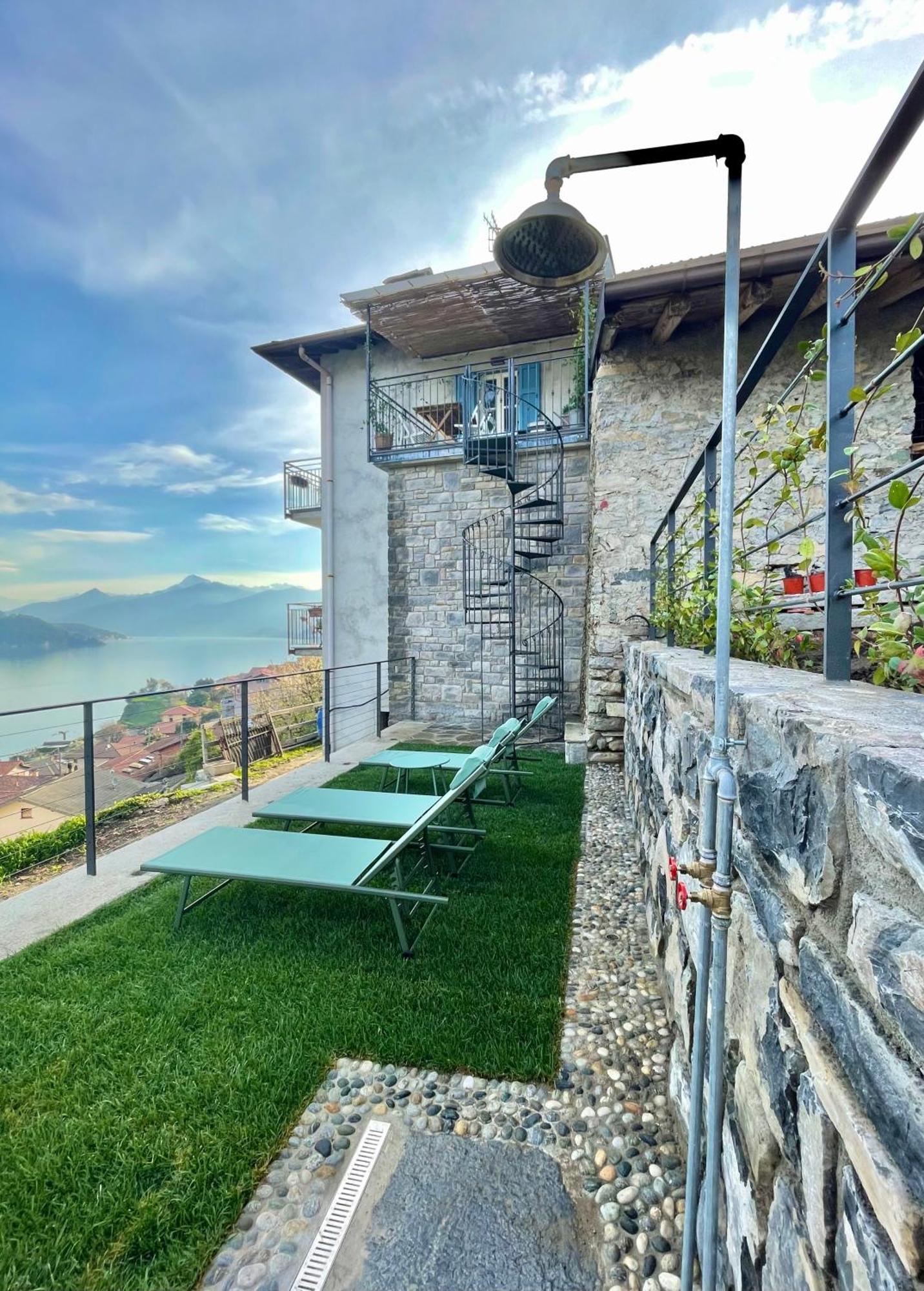 Il Noce Lake View Apartment Lezzeno Zewnętrze zdjęcie