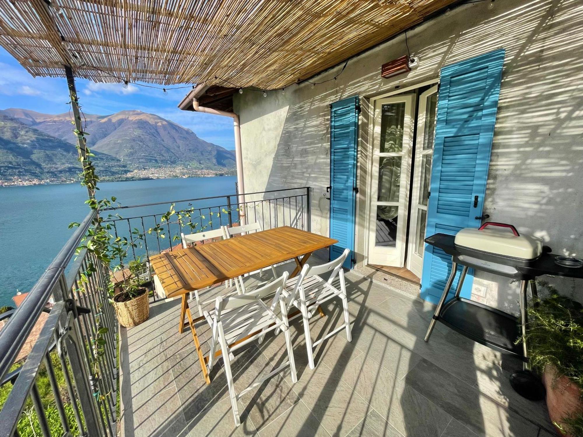 Il Noce Lake View Apartment Lezzeno Zewnętrze zdjęcie