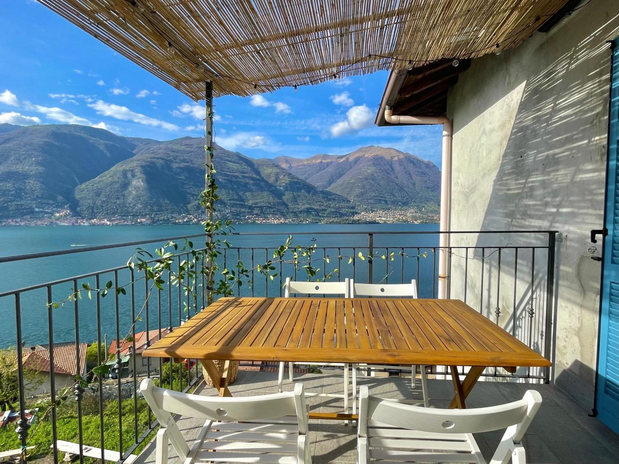 Il Noce Lake View Apartment Lezzeno Zewnętrze zdjęcie