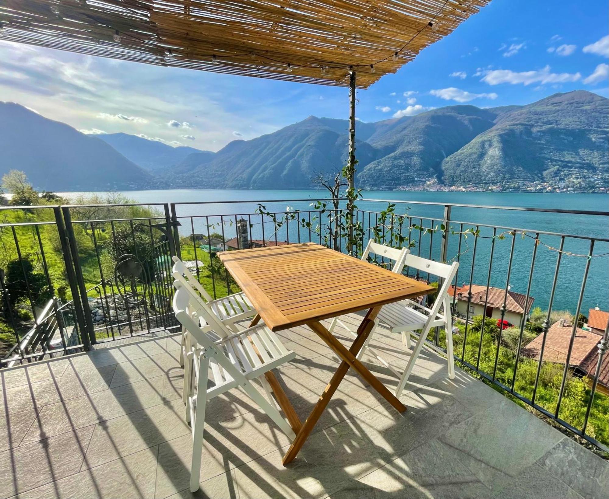 Il Noce Lake View Apartment Lezzeno Zewnętrze zdjęcie